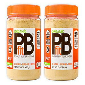 PBfit オールナチュラル オーガニック ピーナッツ バター パウダー、15 オンス (2 個パック) PBfit All-Natural Organic Peanut Butter Powder, 15 Ounce (Pack of 2) PBfit オールナチュラル オーガニック ピーナッツ バター パウダー、15 オンス (2 個パック) PBfit All-Natural Organic Peanut Butter Powder, 15 Ounce (Pack of 2)