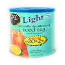 4C Light Powdered Drink Mix Cannisters, Light Decaffeinated Iced Tea, 22 Quarts,...
