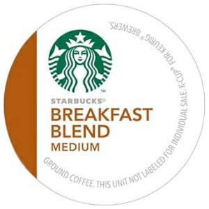 24 K カップ、スターバックス ブレックファスト ブレンド コーヒー K カップ、24 K カップ、2 パック 24 K-Cups, Starbucks Breakfast Blend Coffee K-Cups, 24 K-Cups, 2 Packのサムネイル