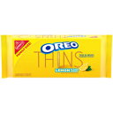 OREO Thins Lemon Creme Sandwich Cookies, Family Size, 13.1 oz