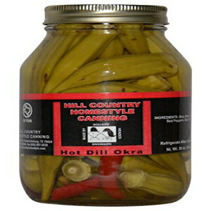 テキサス ヒル カントリー ピクルス ホット ディル オクラ 32 オンス Bluebonnet Creek Farms Texas Hill Country Pickled Hot Dill Okra 32 oz テキサス ヒル カントリー ピクルス ホット ディル オクラ 32 オンス Bluebonnet Creek Farms Texas Hill Country Pickled Hot Dill Okra 32 oz