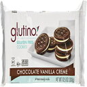Glutino チョコレートバニラクリームクッキー、グルテンフリー 10.5 オンス Glutino Chocolate Vanilla Cream Cookies, Gluten Free 10.5 OZ(4)