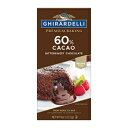 ギラデリ プレミアム ベーキング バー、カカオ 60% ビタースウィート チョコレート、48 オンス (12 個パック) Ghirardelli Chocolate Company Ghirardelli Premium Baking Bar, 60% Cacao Bittersweet Chocolate, 48 Ounce (Pack of 12)