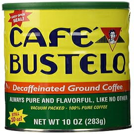 Caf Bustelo Coffeeե쥹Ԥҡ10 Cafe Bustelo Caf Bustelo Coffee, Decaffeinated Ground Coffee, 10 Ounces