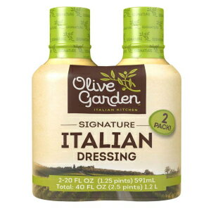 20 Fl Oz (Pack of 2), Olive Garden Signature Italian Salad Dressing, 20 Fl Oz (Pack of 2) 20 Fl Oz (Pack of 2), Olive Garden Signature Italian Salad Dressing, 20 Fl Oz (Pack of 2)
