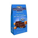 Ghirardelli Chocolate Company Dark and Caramel Sea Salt, Chocolate Squares, 5.32...