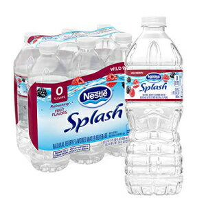 ネスレ ピュア ライフ スプラッシュ、ワイルドベリー、16.9 液量オンス (6 パック) Nestle Pure Life Splash, Wild Berry, 16.9 Fluid Ounce (6 Pack)