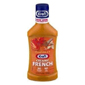 クラフト、クリーミーフレンチドレッシング、16オンスボトル(3個パック) Kraft, Creamy French Dressing, 16oz Bottle (Pack of 3)