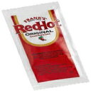 Frank's Red Hot オリジナル カイエンペッパーソース、7 グラムパウチ (100 袋) Frank's RedHot Frank's Red Hot Original Cayenne Pepper Sauce, 7-gram Pouch (100) Packets