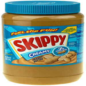 スキッピーピーナッツバター-48オンス - クリーミー Skippy Peanut Butter-48 oz. - Creamy スキッピーピーナッツバター-48オンス - クリーミー Skippy Peanut Butter-48 oz. - Creamy