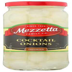 メゼッタ輸入カクテルオニオン 16 オンス (3 個パック) Mezzetta Imported Cocktail Onions 16 Ounce (Pack of 3)