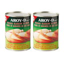 Aroy-D フルーツ缶詰 (バナナの花の塩漬け、2 パック) Aroy-D Canned Fruits (Banana Blossom in Brine, 2...