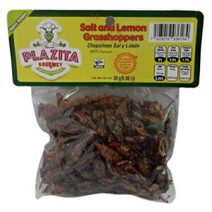 Chapulines Oaxaca (バッタ) - メキシコ オアハカ産のグルメな食用昆虫 30 G - 1.06 オンス (塩とレモン) La Plazita Gourmet Chapulines Oaxaca (grasshoppers) - Gourmet edible insects from Oaxaca Mexico 30 G - 1.06 Oz (Salt a Chapulines Oaxaca (バッタ) - メキシコ オアハカ産のグルメな食用昆虫 30 G - 1.06 オンス (塩とレモン) La Plazita Gourmet Chapulines Oaxaca (grasshoppers) - Gourmet edible insects from Oaxaca Mexico 30 G - 1.06 Oz (Salt a