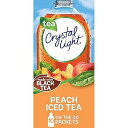 Crystal Light Sugar-Free Peach Iced Tea On-The-Go Powdered Drink Mix 10 Count(4)