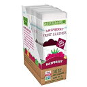 ストレッチアイランドオリジナルフルーツレザー、ラズベリー、0.5オンスレザー、30枚 Stretch Island Original Fruit Leather, Raspberry, 0.5 Ounce Leathers, 30 Count