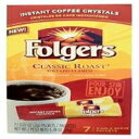 (3 パック) Folgers クラシック ロースト インスタント コーヒー クリスタル、7 個 (3 Pack) Folgers Classic Roast Instant Coffee Crystals, 7-Count