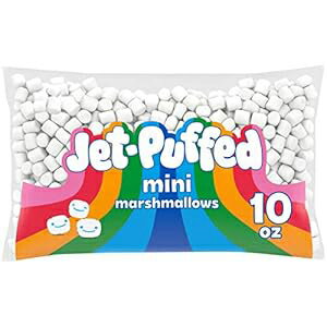 JetPuffed ミニマシュマロ (10 オンス袋、24 個パック)、オリジナル、240 オンス Jet-Puffed JetPuffed Mini Marshmallows (10 Oz Bags, Pack of 24), Original, 240 Oz