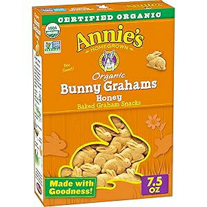 Annie’s Annie's Organic Baked Bunny Grahams Snacks, Honey, 7.5 oz
