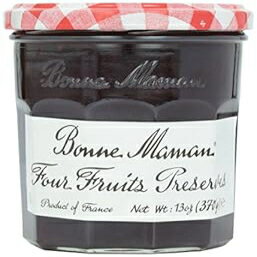 ボンヌママン フォーフルーツプリザーブ、13オンス Liberty Bonne Maman Four Fruits Preserves, 13 oz