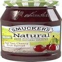 Smucker's ナチュラル レッド タルト チェリー フルーツ スプレッド、17.25 オンス Smucker's Natural Red Tart Cherry Fruit Spread, 17.25 oz