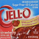 Jell-O シュガーフリー ストロベリー ゼラチン、0.30 オンス、4 個 Jell-O Sugar-Free Strawberry Gelatin, 0.30 Oz, 4 pk