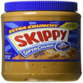 Skippy Chunky Peanut Butter-48 oz, 2 ct Skippy Chunky Peanut Butter-48 oz, 2 ct