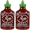 Huy Fong シラチャー ホットチリソース ボトル - 17 オンス - 2 パック Huy Fong Sriracha Hot Chili Sauce Bottle-17 Oz-2 Pack