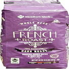メンバーズマーク フレンチローストコーヒー、ローストアロマノートとハイボディ、40オンス Member's M..