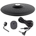 Yamaha PCY100 10インチ 3ゾーン「チョーク可能」電子シンバルパッド、ブラック Yamaha PCY100 10" 3-Zone "choke-able" Electronic Cymbal Pad, Black
