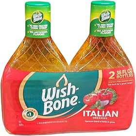 Wish-Bone Italian Dressing 2 Pack Of 36 Fl Oz (Net Wt 72 Fl Oz),, ()