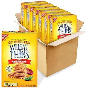 Wheat Thins Sundried Tomato & Basil Whole Grain Wheat Crackers, 9 Ounc...