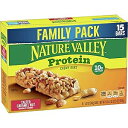 Nature Valley Chewy Protein Granola Bars, Salted Caramel Nut, 15 bars (Pack of 6...