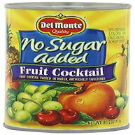 Del Monte 砂糖無添加 (人工甘味料) フルーツカクテル (3 パック) 14.5 オンス缶 Del Monte No Sugar Added (Artificially Sweetened) Fruit Cocktail (3 Pack) 14.5 oz Cans