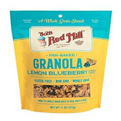 ボブズ レッドミル パンベイクド レモン ブルーベリー グラノーラ、11 オンス Bob's Red Mill Pan-Baked Lemon Blueberry Granola, 11 Oz