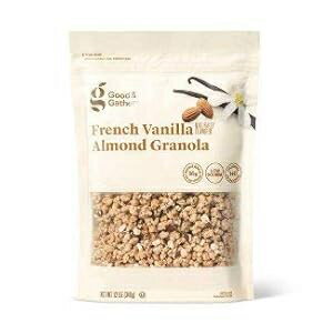 Good & Gather オーガニック フレンチ バニラ アーモンド グラノーラ、12 オンス (1 パック) Good & Gather Organic French Vanilla Almond Granola, 12 OZ (one pack)