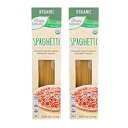 Simply Nature USDA オーガニック デュラム小麦セモリナ 非遺伝子組み換え (オーガニック スパゲッティ、2 パック) Simply Natur...