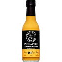 パイナップルとハバネロのホットソース by Bravado Spice グルテンフリー、ビーガン、低炭水化物、パレオホットソース すべて天然 5 オンスのホットソースボトル 受賞歴のあるグルメホットソース Pineapple And Habanero Hot Sauce By Bravado Spice Gluten