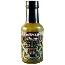 ハートブレイキング ドーンのグリーン ベルデ ホット ソース (5オンス) Heartbreaking Dawns Heartbreaking Dawn's The Green Verde Hot Sauce (5oz)