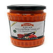マルコポーロ マイルド アジュヴァル レッド ペッパー スプレッド、19.3 オンス Marco Polo Mild Ajvar Red Pepper Spread, 19.3 ozのサムネイル