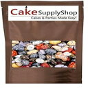 ケーキデコレーションやキャンディービュッフェ用の食用ビーチシーサイドロック (8オンスのチップチョコレートリバーロック) CakeSupplyShop Edib...