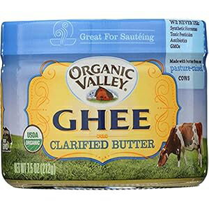 Purity Farm ギー (清澄バター)、7.5 オンス Organic Valley Purity Farm Ghee (Clarified Butter), 7.5-Ounce