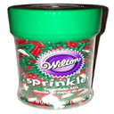 クリスマススノーフレークミックススプリンクル Wilton Christmas Snowflake Mix Sprinkles
