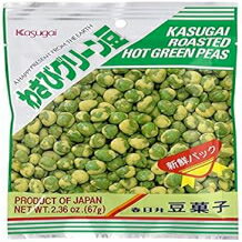 蘆 ꡼ԡ 2.36 (2ѥå) Kasugai Wasabi Green Peas 2.36oz (2 Pack...