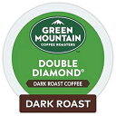 グリーン マウンテン ダブル ブラック ダイヤモンド コーヒー K カップ ポーション パック キューリグ ブルワーズ用 96 個 Green Mountain Coffee Roasters Green Mountain Double Black Diamond CoffeeK-Cup Portion Pack for Keurig Brewers