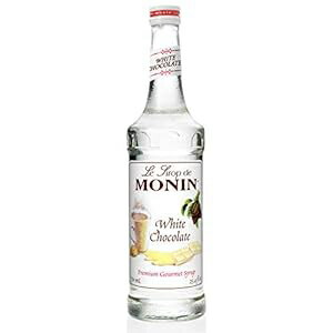 モナン ホワイトチョコレートシロップ 750ml Monin White Chocolate Syrup, 750 Ml