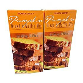 2 Pack Trader Joe's Pumpkin Bread & Muffin Mix 17.5 oz