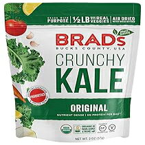 Brad's Plant Based Organic Crunchy Kele、プロバイオティクス入りオリジナル、2オンス（12個パック） Brad's Plant Based Organic Crunchy Kale, Original w/Probiotics, 2 Oz (Pack of 12)