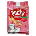 Glico ポッキー、ストロベリークリームで覆われたビスケットスティック (9 個の袋)、3.81 オンス Glico Pocky, Strawberry Cream Covered Biscuit Sticks (9 Individual Bags), 3.81 oz