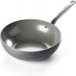顢11GreenPan Chatham إ륷ߥåΥ󥹥ƥå顢11졼 Wok, 11
