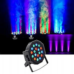 Rockville RockPAR50 LED RGB ѥȥѡ DJ/ DMX å饤 + ǥ奢֥饱å Ro...